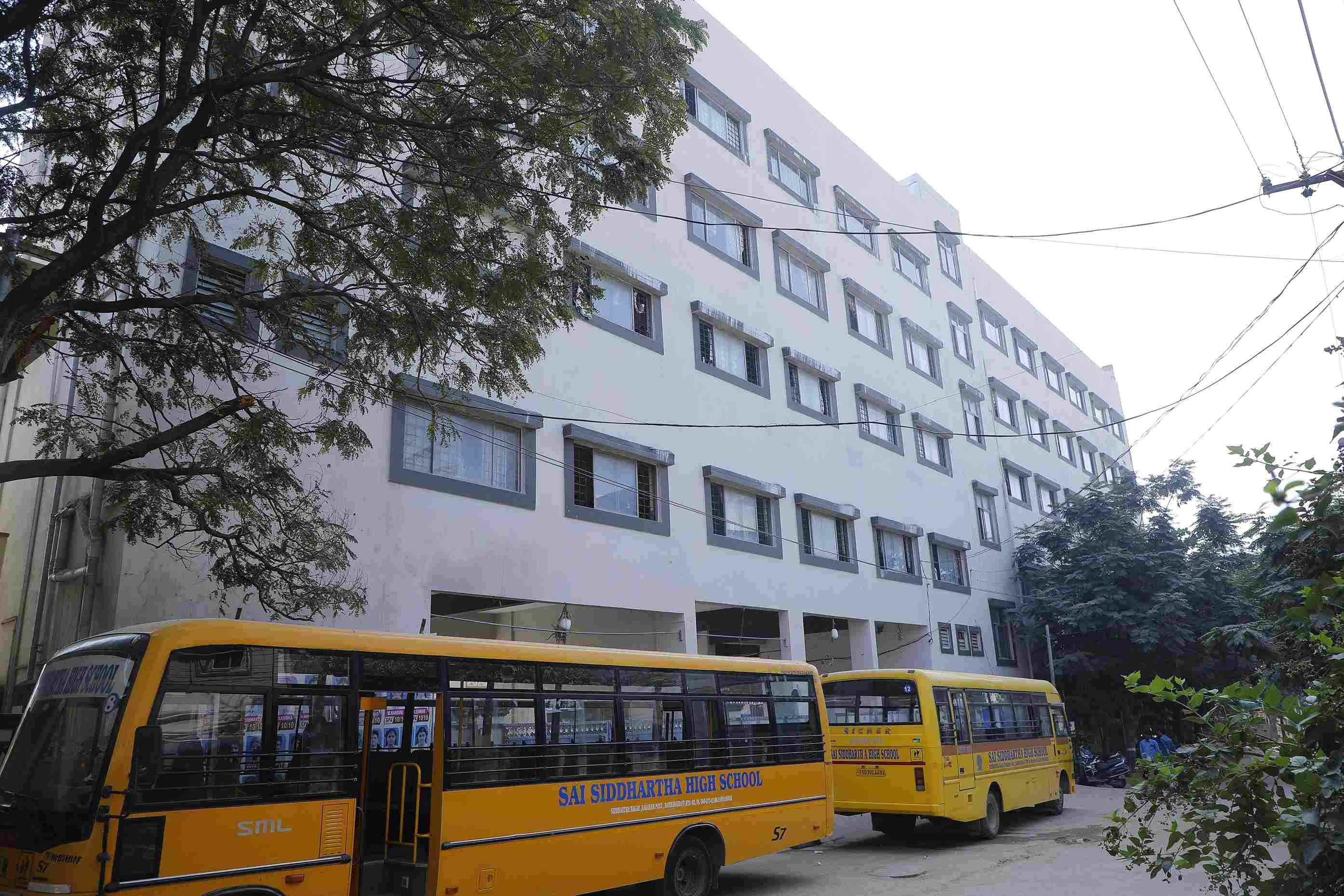 Sai Siddhartha High School building three dammaiguda